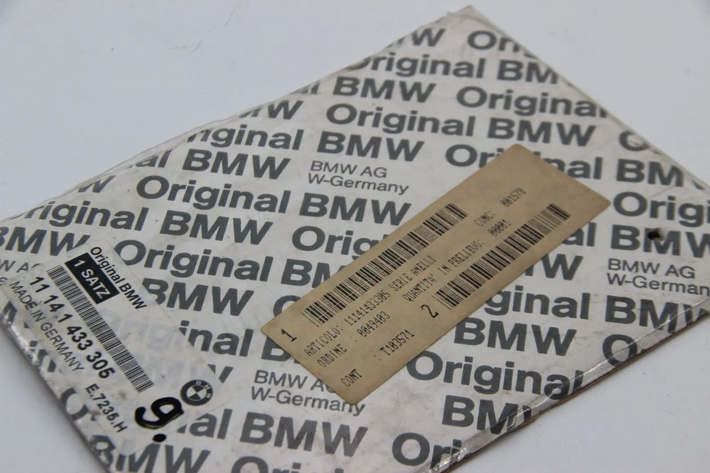Original BMW E31 E32 E34 M60  Dichtungssatz Kettenkasten ZYL.1-4 NOS 11141433305
