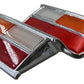 Original BMW NK 1800 2000 Lichtscheibe R + L chrom mit Chromleiste, Dichtung NOS NLA 8754115 8754116 / 24702 / 224701