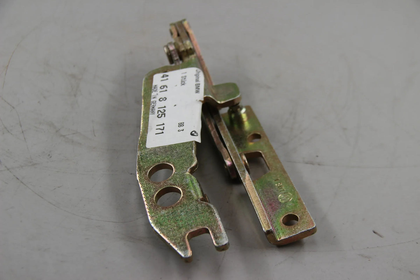 Original BMW E38 7er 750i Scharnier Frontklappe links NOS NLA 41618125171