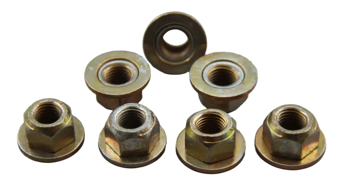 Original BMW E34 E32 E31 7x Sechskantmutter selbstsichernd M12X1,5 32101136023