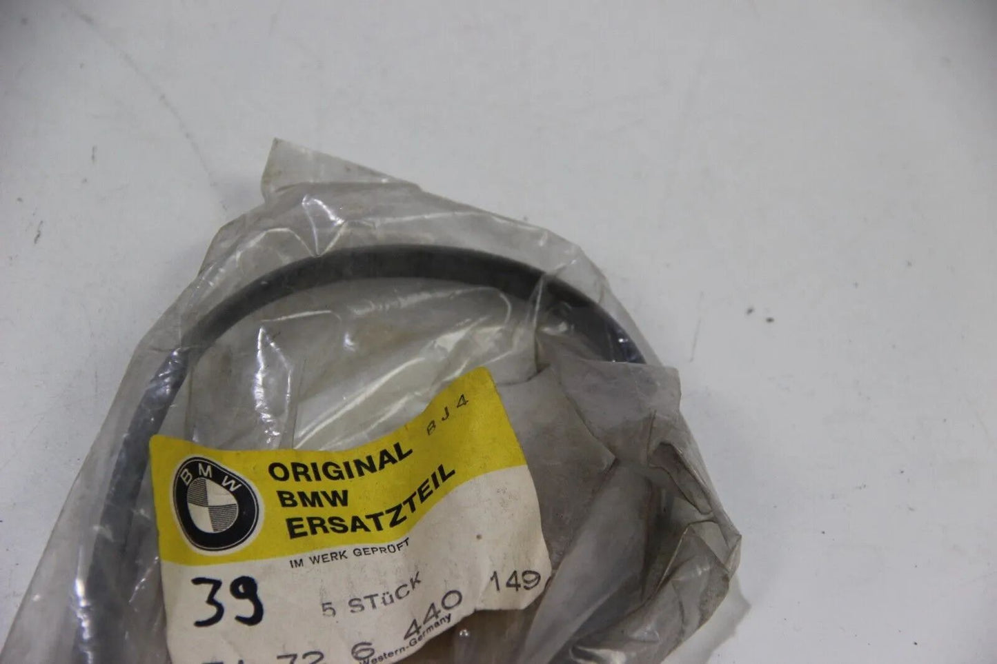 Original BMW 1502 1602 1802 2002  M10 Keder Gummi Gummikeder 51726440149