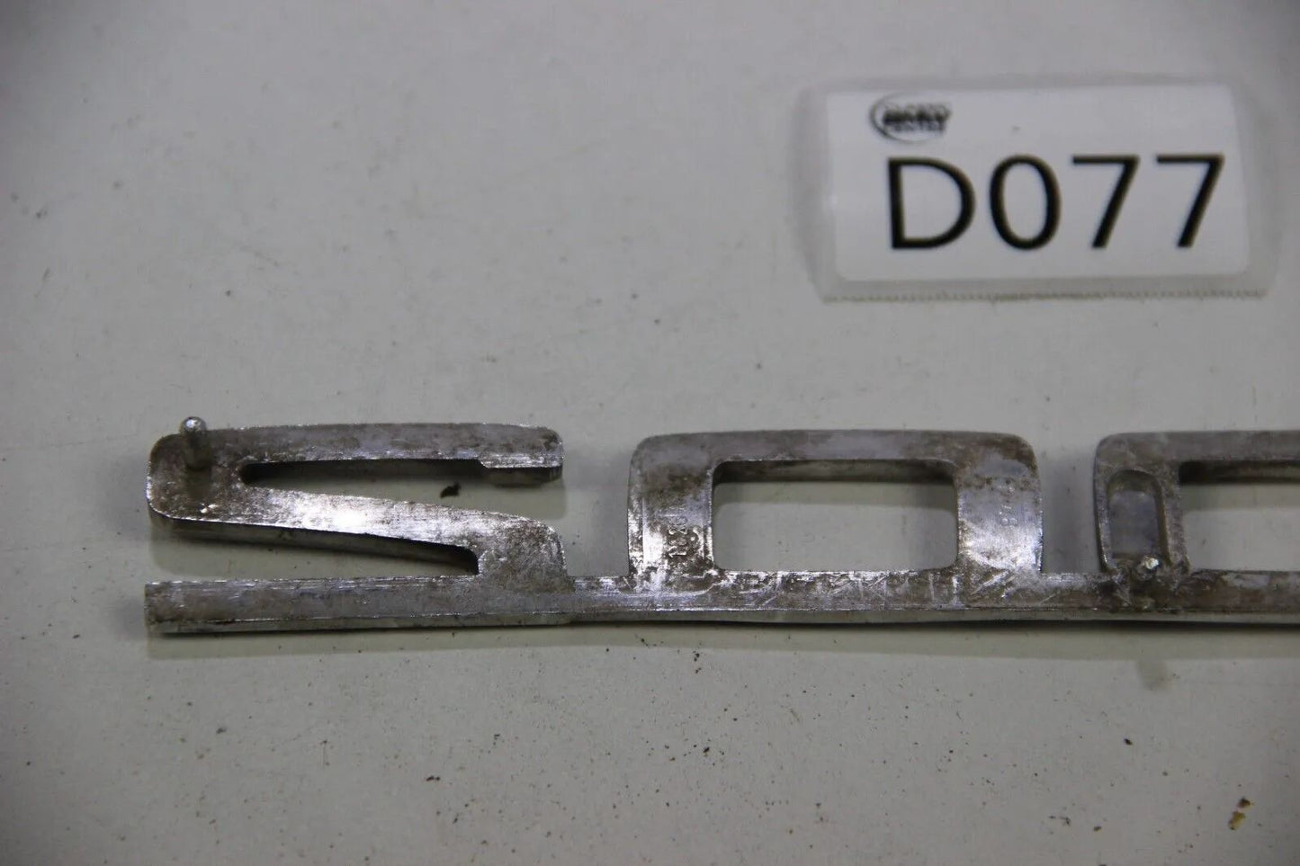Original BMW E10 Modellbezeichnung Schriftzug Badge 2002 Kofferraumklappe