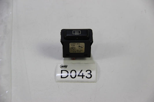 BMW E30 E24 E28 E23 Heckscheibenheizung Schalter elektrisch Heizbar 1375518