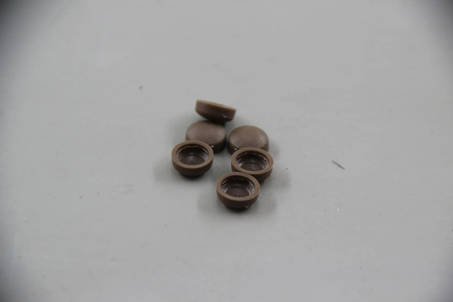 Orig. BMW E31 E32 E34 E36 E39 E46 E52 6x Abschlusskappe Dunkelbeige 51168194788