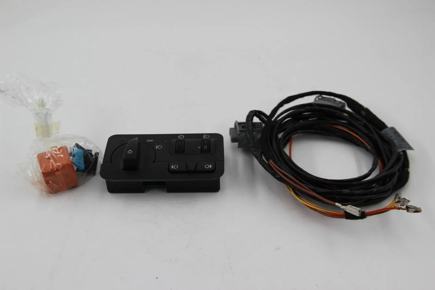 Original BMW E46 Bedienteil Schaltereinheit Licht/ NSW Kabelbaum NOS 61318378572