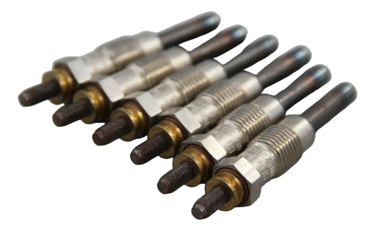 Original BMW E30 324d E28 524d 524td 6x Gühstift Beru 0100221133 12239061353