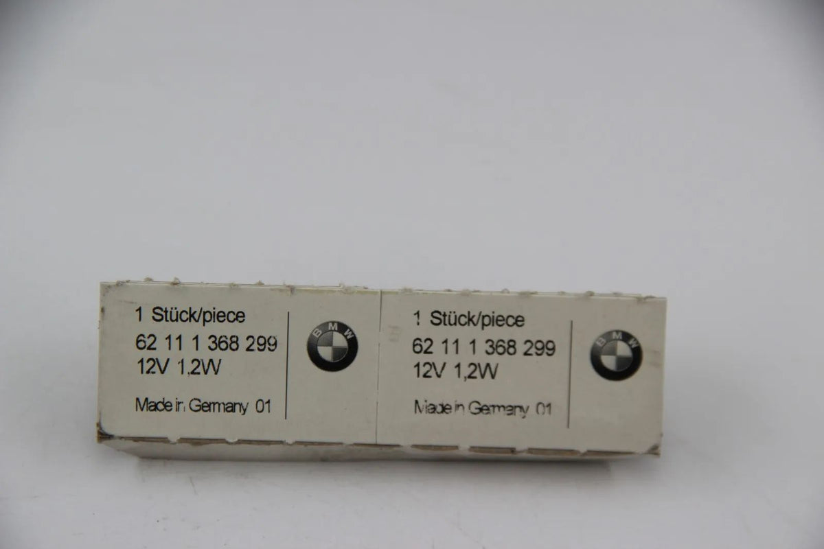 Original BMW E30 E28 E34 E24 E23 E32 Glühlampe 1,2W 2Stk. 62111368299