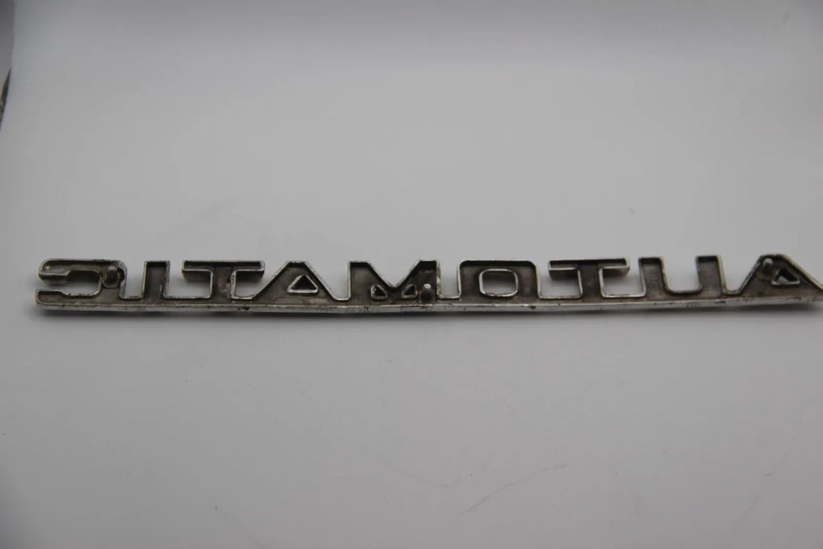 Original BMW Automatik Automatic Modellbezeichnung Emblem Badge Schriftzug