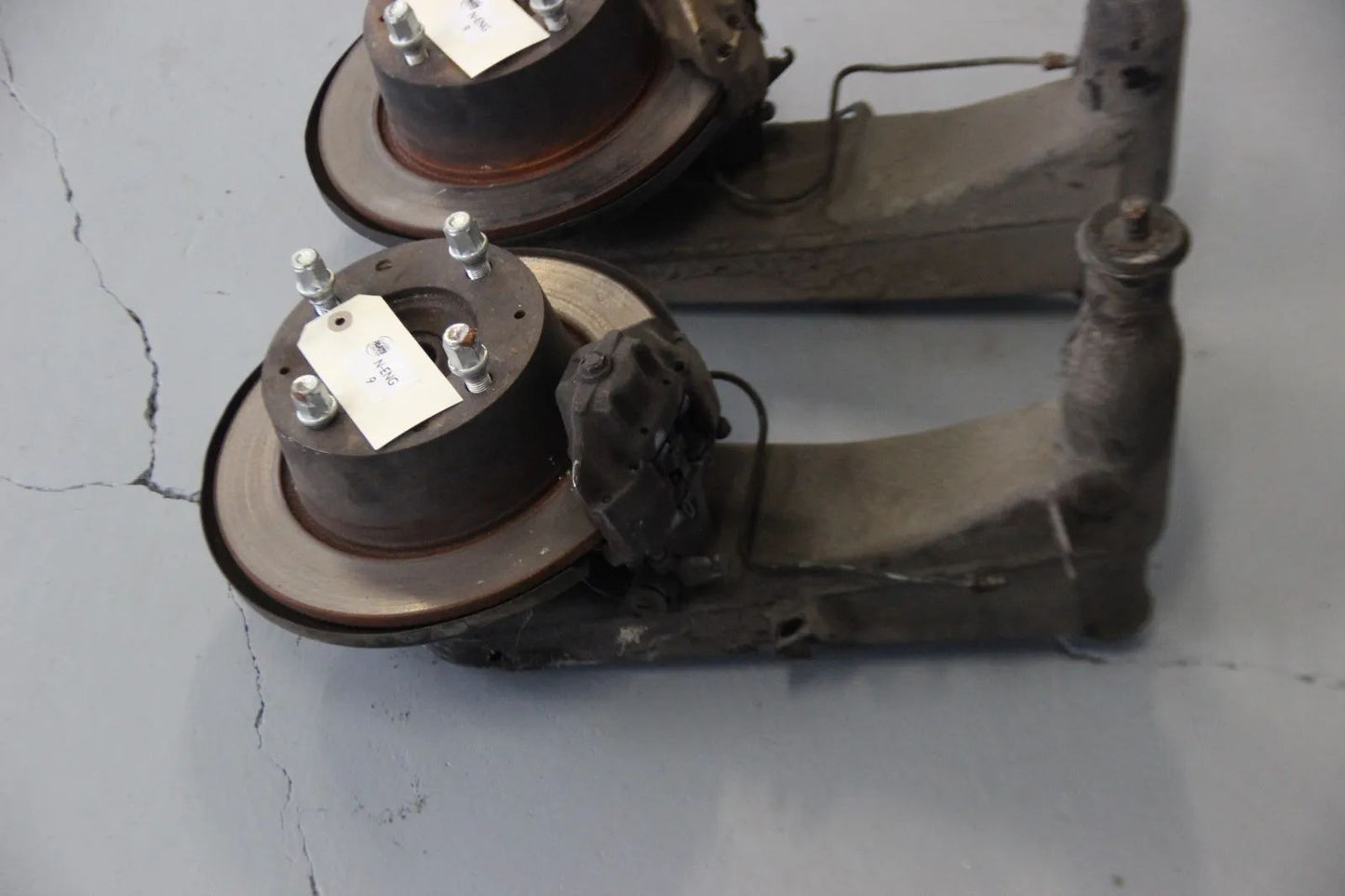 Original Porsche 914 914/6 Hinterachsschwinge Links Rechts Schwinge Bremssattel