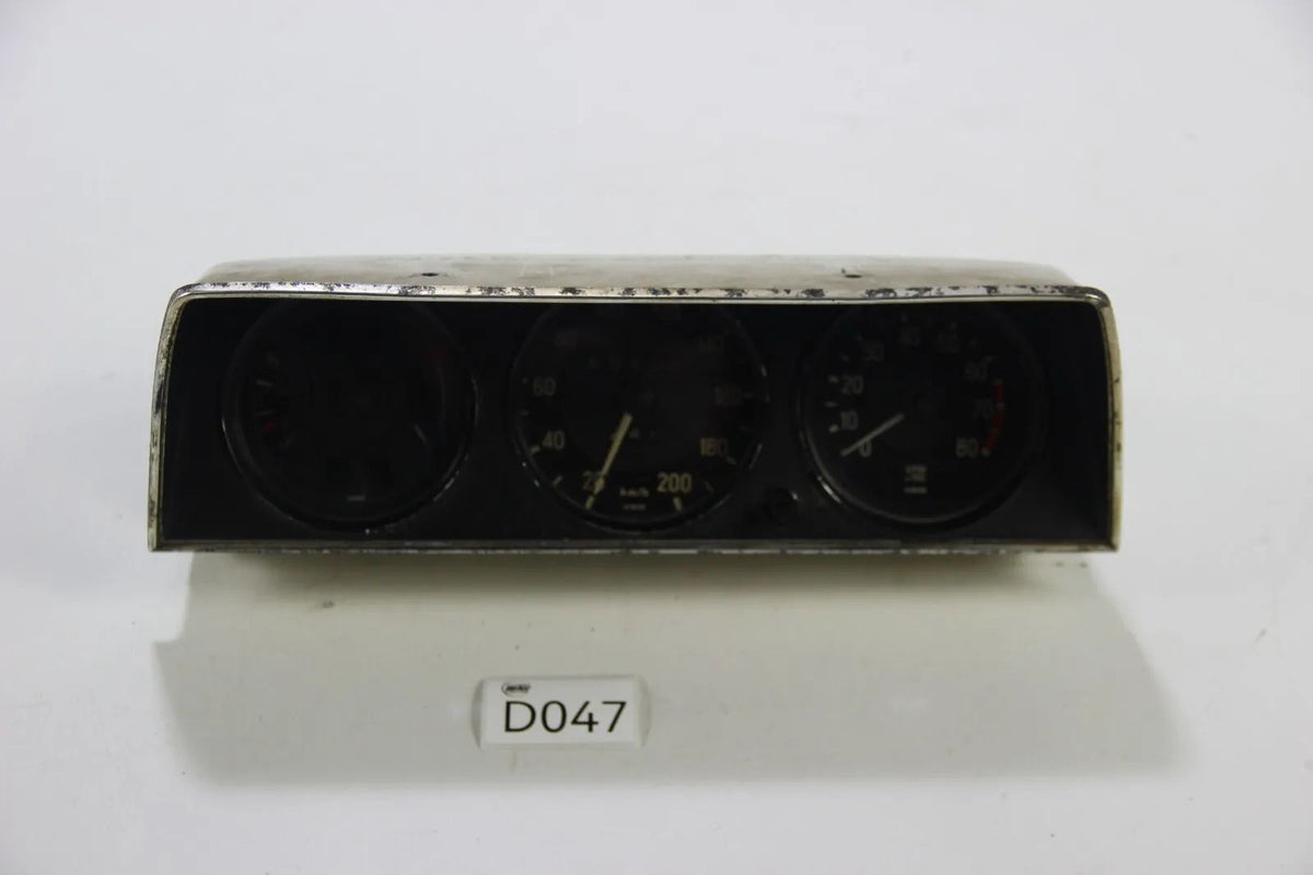 Original BMW E10 1502-2002 Kombiinstrument Drehzahlmesser 200kmh 8.000upm