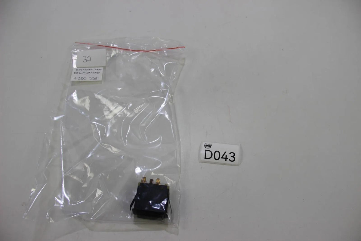 Original BMW E30 E28 Heckscheibenheizung Schalter elektrisch Heizbar 1380338