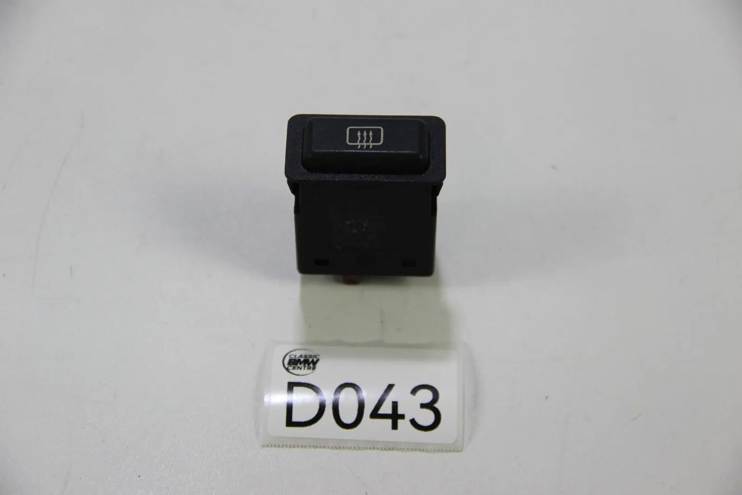 Original BMW E30 E24 E28 E23 Elekrische Heckscheibenheizung Schalter Switch