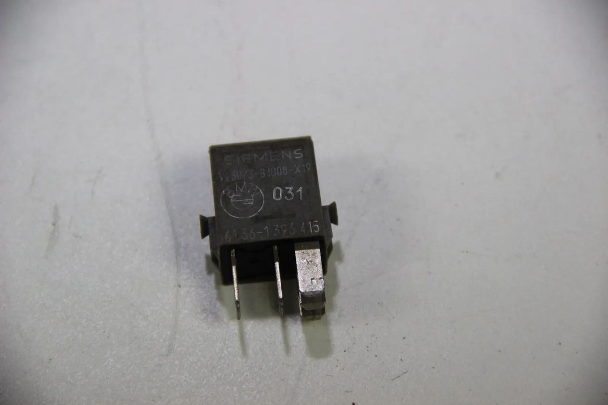Original BMW E36 E90 E34 E32 E38 Minirelais Relay  Wechsler grau 61361393415