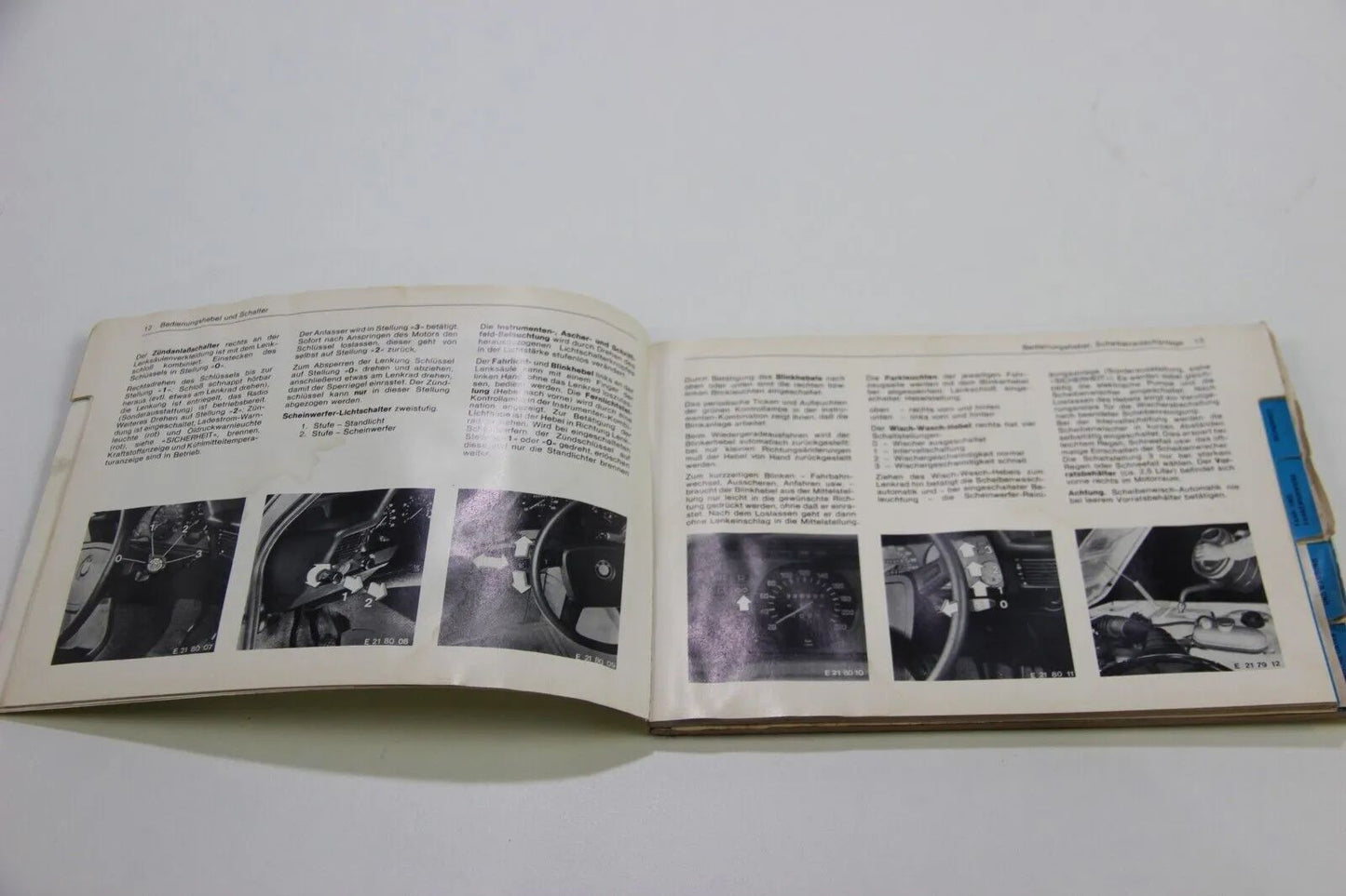 Original BMW E21 316 - 325 Betriebsanleitung 01409760630 Bedienungsanleitung 3er