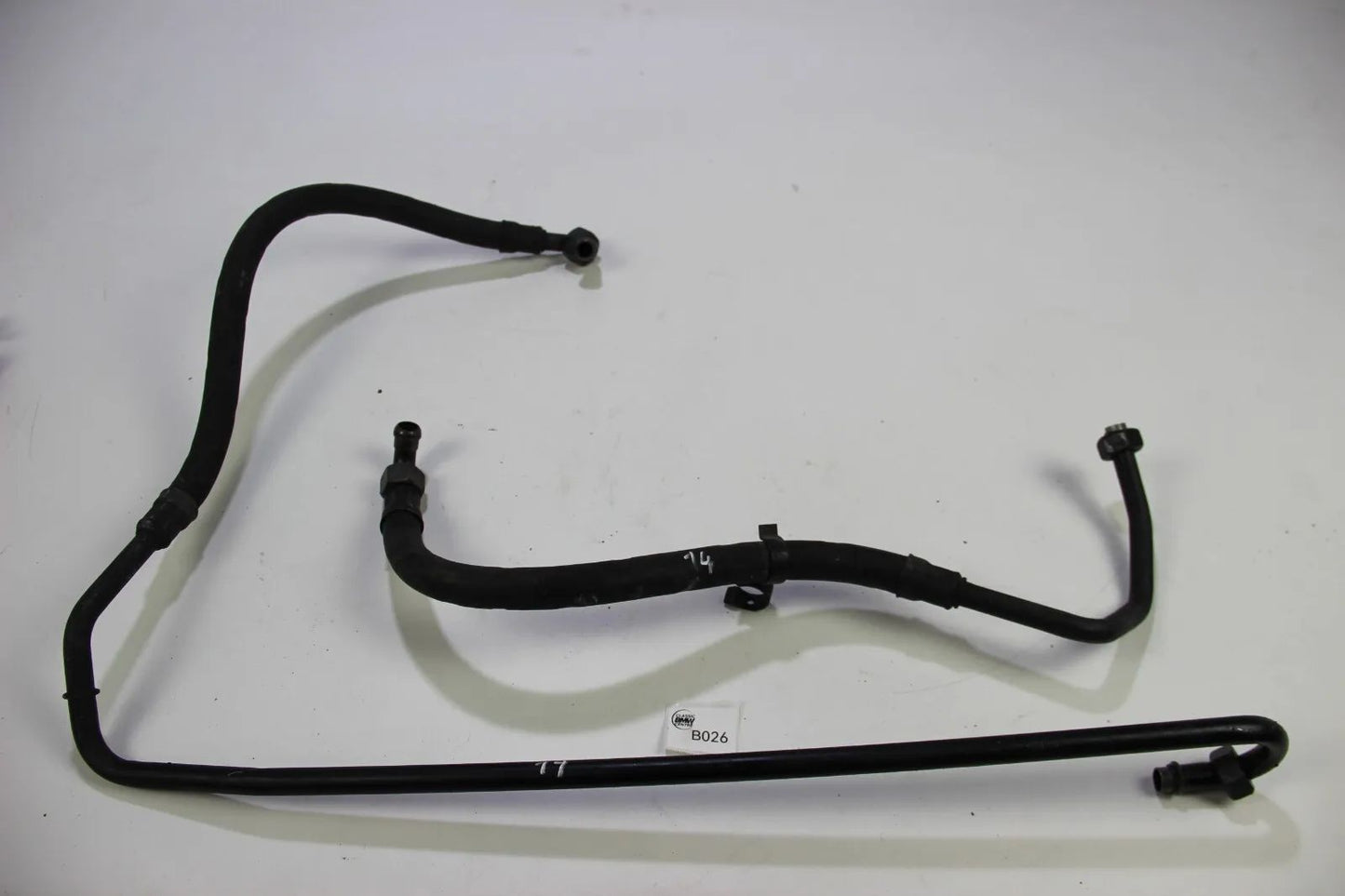 Original BMW E30 M3 S14 Ölkühler Leitungen Oben Unten Paar S14b23 2.3 Cecotto