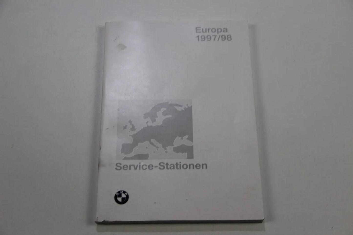 Original BMW Service Stationen Europa 1997/1998 01999787367