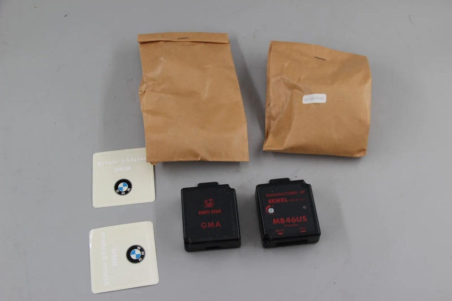 Original BMW E46 Nachrüstset Nachrüstsatz Alarmanlage NOS 99990460960