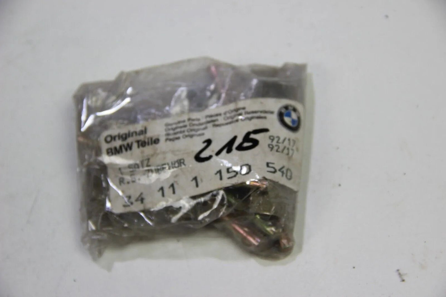 NEU Original BMW E21 315-320i Zubehör Satz Anbauteile 34111150540 Bremssattel