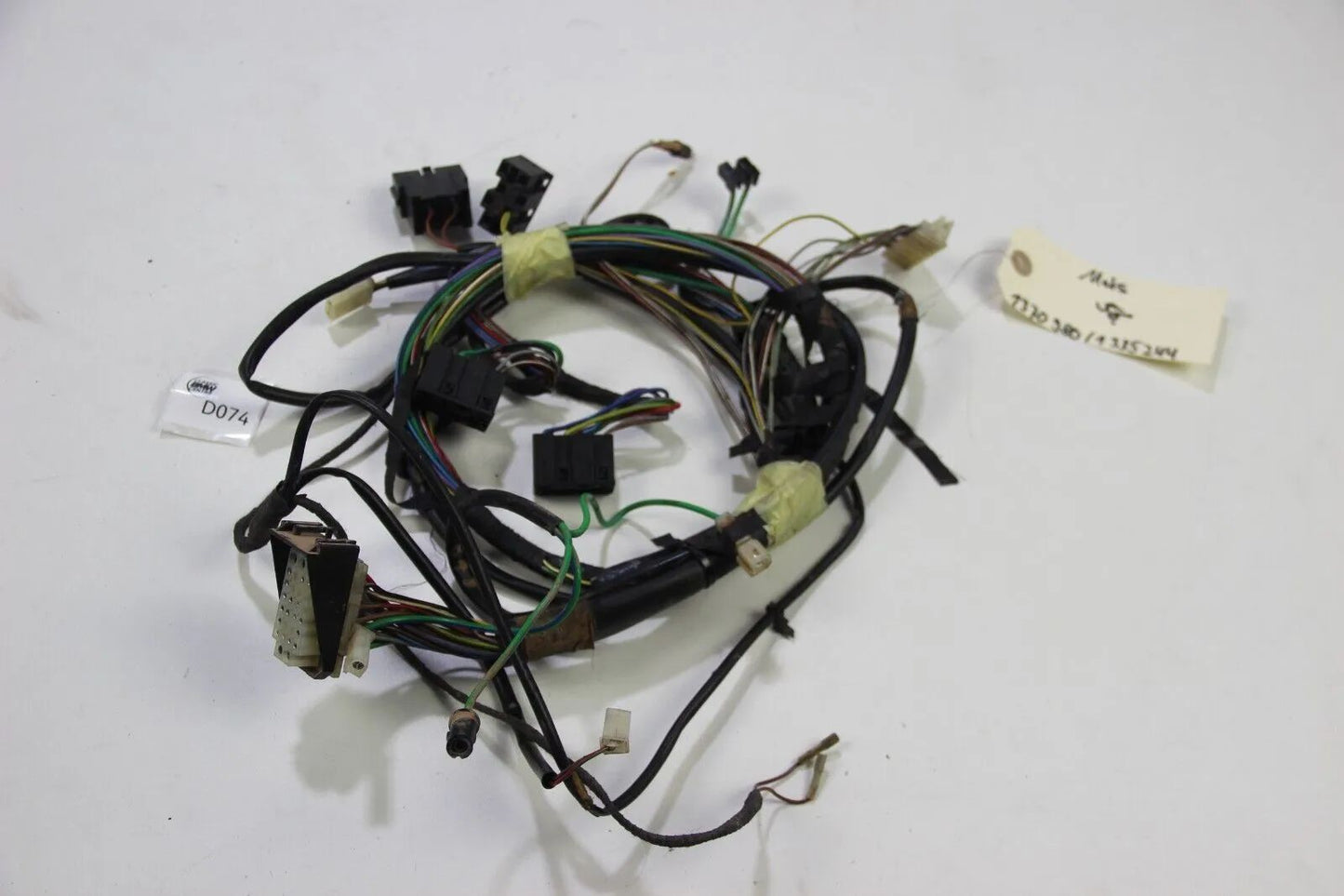 Original BMW E30 Kabelbaum Sicherung Gurt 1370980 1335244 Wiring Loom 316i-325i