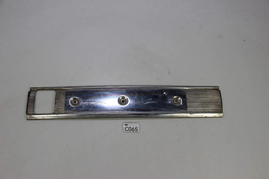 BMW E9 2.5 2.8 3.0 CSI CSL  Zierleiste Chrom Hinten Mitte Kennzeichenblende