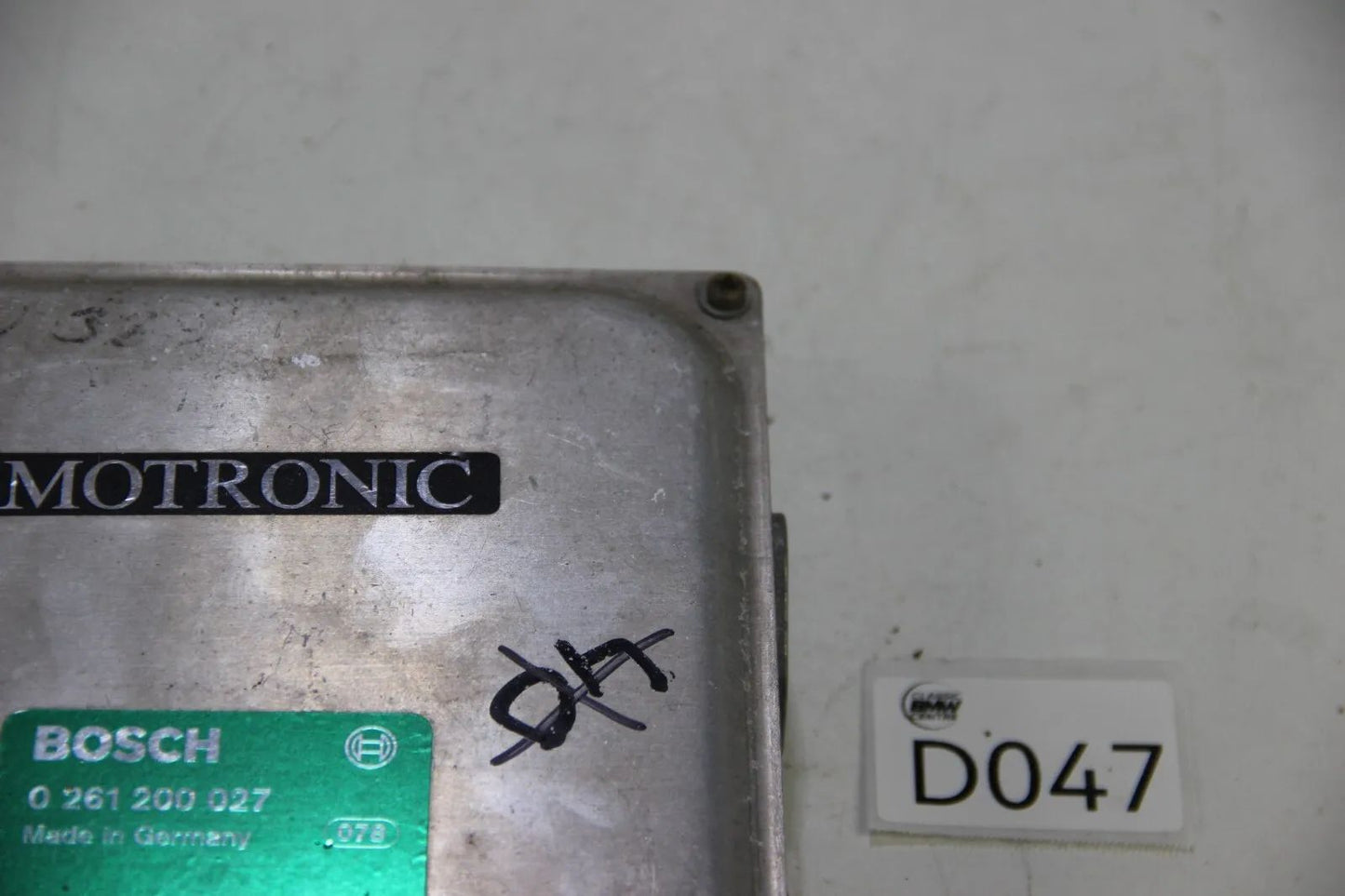 Original BMW E30 325e ETA Motorsteuergerät 1708643 0261200027 ECU Steuergerät