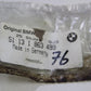 NEU Original BMW E3 E21 E30 E12 E23 25x Klammer 51121863499 Clips OEM