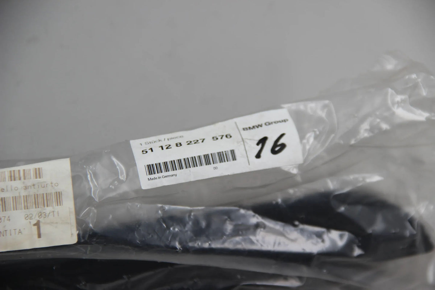 Orig BMW E46 316i-330i Touring Stossleiste Stossfänger hinten rechts 51128227576