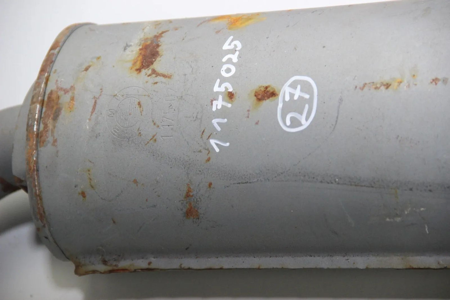 Original BMW NEU 1175025 Auspuff Exhaust Schalldämpfer Silencer