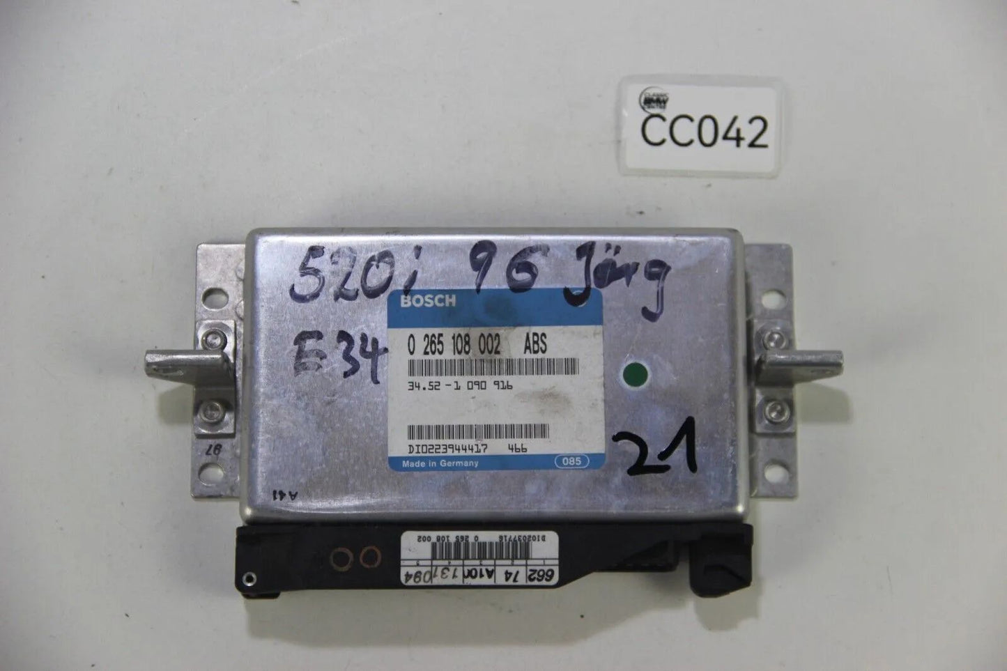 Original BMW E34 5er ABS Steuergerät ACU 0265108002 ABS Controller Steuerung