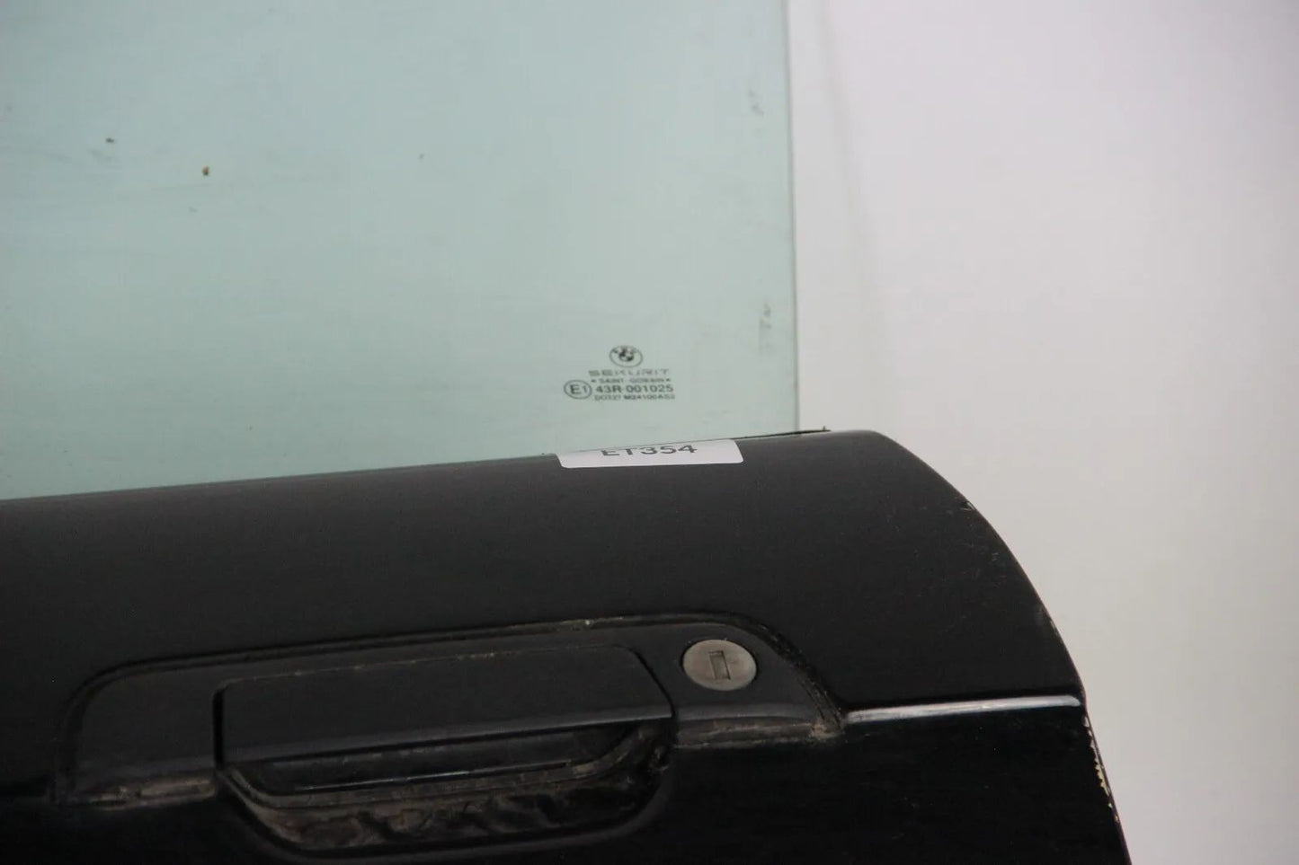 Original BMW E36 Coupe Tür Fahrertür Links Schwarz Komplett Elektrische Fenster