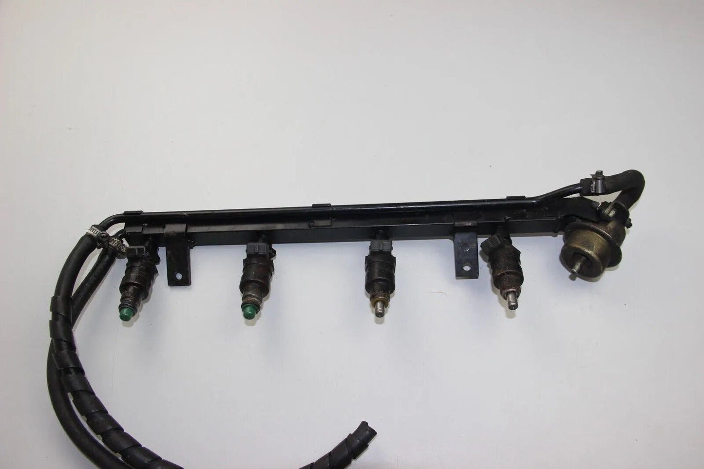 BMW E30 M3 Einspritzleiste Einspritzung Benzin fuel rail S14 Injektoren Injector