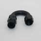 AN10 Alu Fitting 180 Grad NEU Dash10 Winkel schwarz Verbinder AN-10