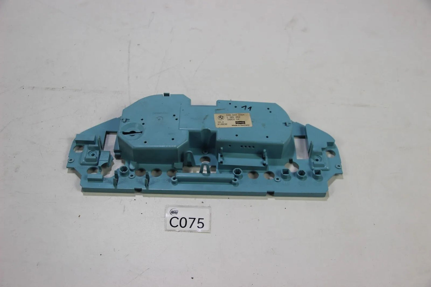 BMW E30 316i-325i 325e Kombiinstrument Abdeckung Rückplatte Blau 1385582