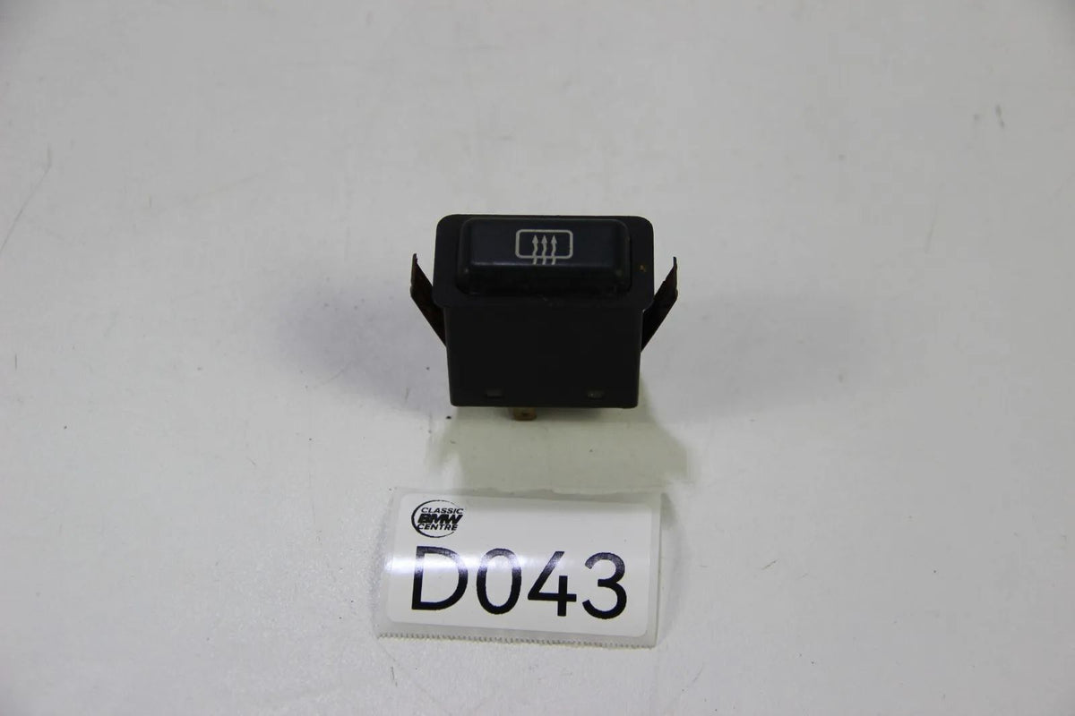 Original BMW E30 E24 E28 E23 Heckscheibenheizung Schalter Heizbare Heckscheibe
