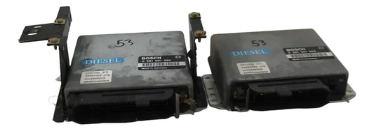 Original BMW E30 324td Steuergerät Doppel ECU Bosch 0281001063 / 028100164