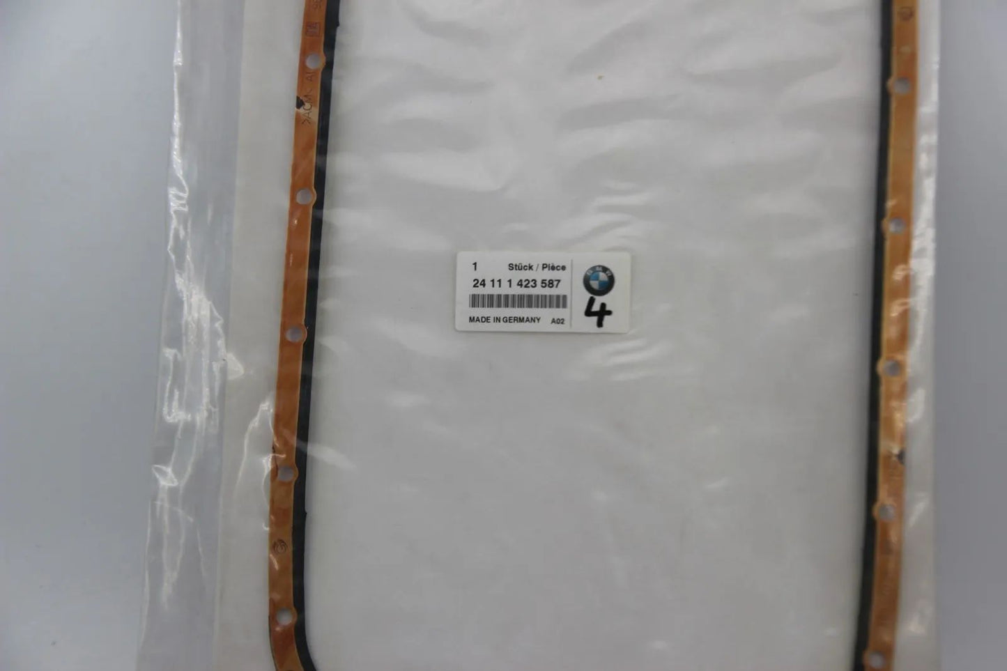 Original BMW E83 E53 3.0D Dichtung Ölwanne Gasket Oilpan Seal 24111423587