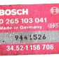Original BMW E30 316i-325i M3 ABS Steuergerät Bosch 1158706 0265103641 ACU Modul
