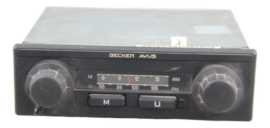 Original Becker Avus 803 Autoradio Radio Mercedes-Benz Porsche BMW Vintage