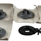 Original BMW E30 E36 E28 E24 E23 Z1 Z3 5x Drehverschluss Anthrazit 51471919171