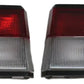 Original BMW E24 628CS-635CSi M635CSi E26 M1 Heckleuchte links + rechts komplett shadowline
