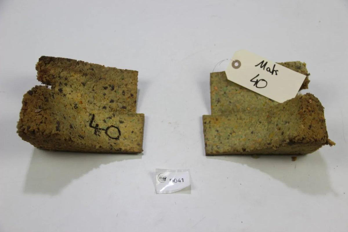 Original BMW E30 Schaumstoff Rückbank unter Teppich 316i 318i 320i 325i M3 323i