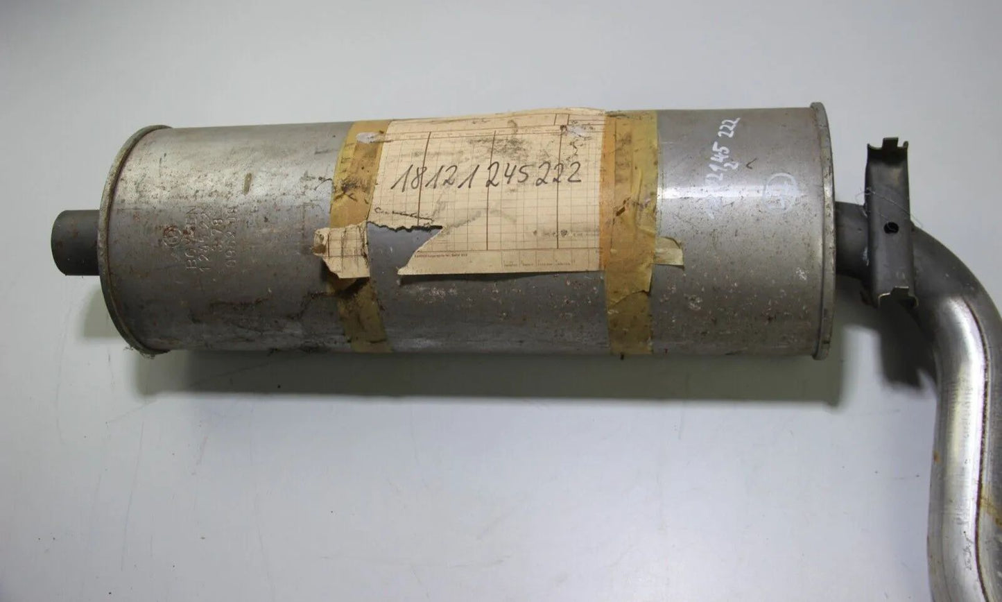 Original BMW NEU 18121245222 Auspuff Exhaust Schalldämpfer Silencer