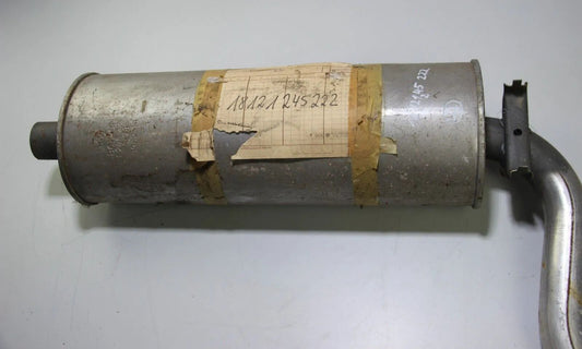 Original BMW NEU 18121245222 Auspuff Exhaust Schalldämpfer Silencer