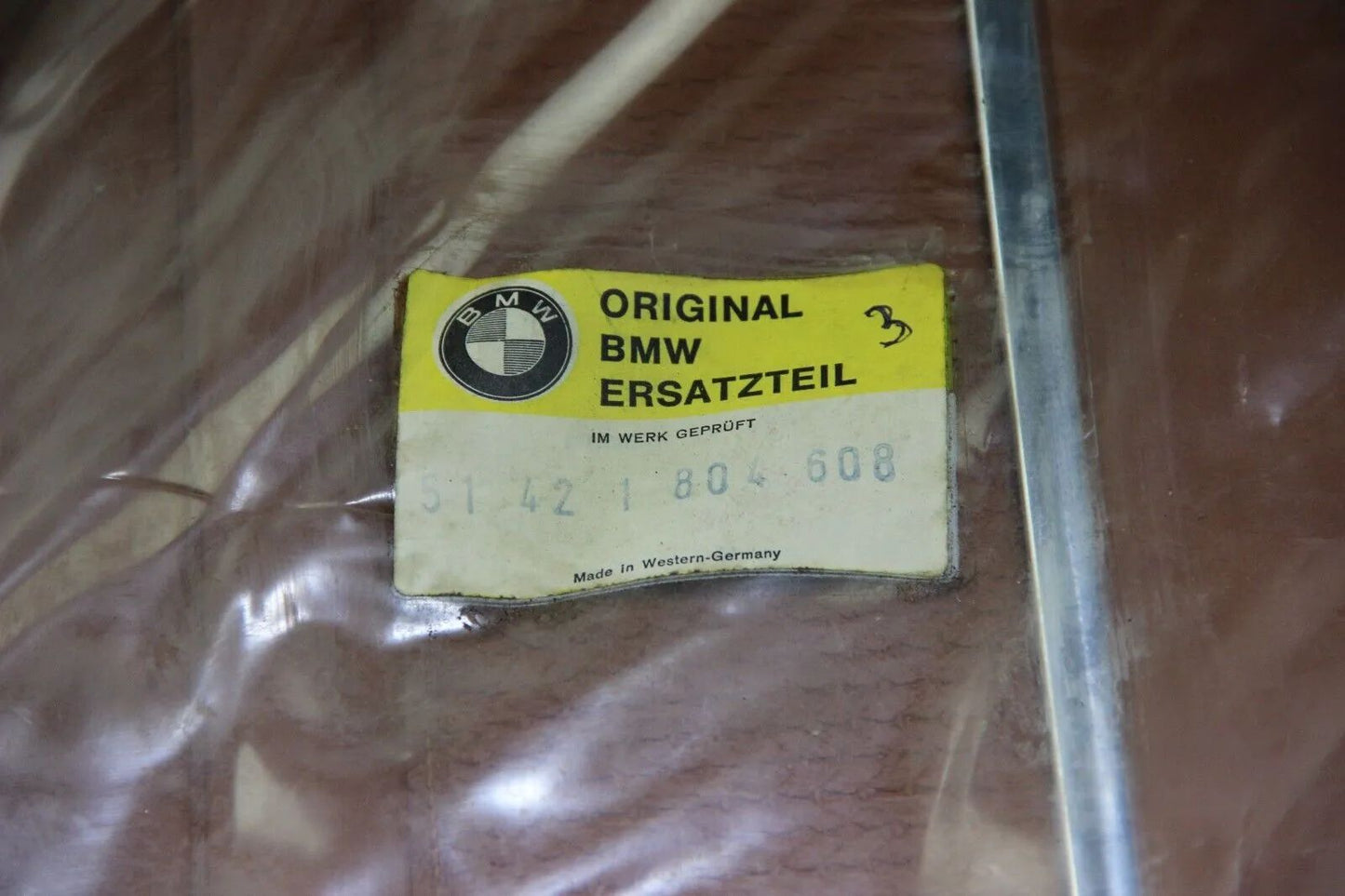 NEU NOS Original BMW E3 Türpappe Türverkleidung Leder hinten NEU 51421804608