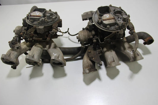 BMW M30 Oldtimer Vergaser Ansaugbrücke Krümmer Zenith 6 ZYL 12507299 1254376