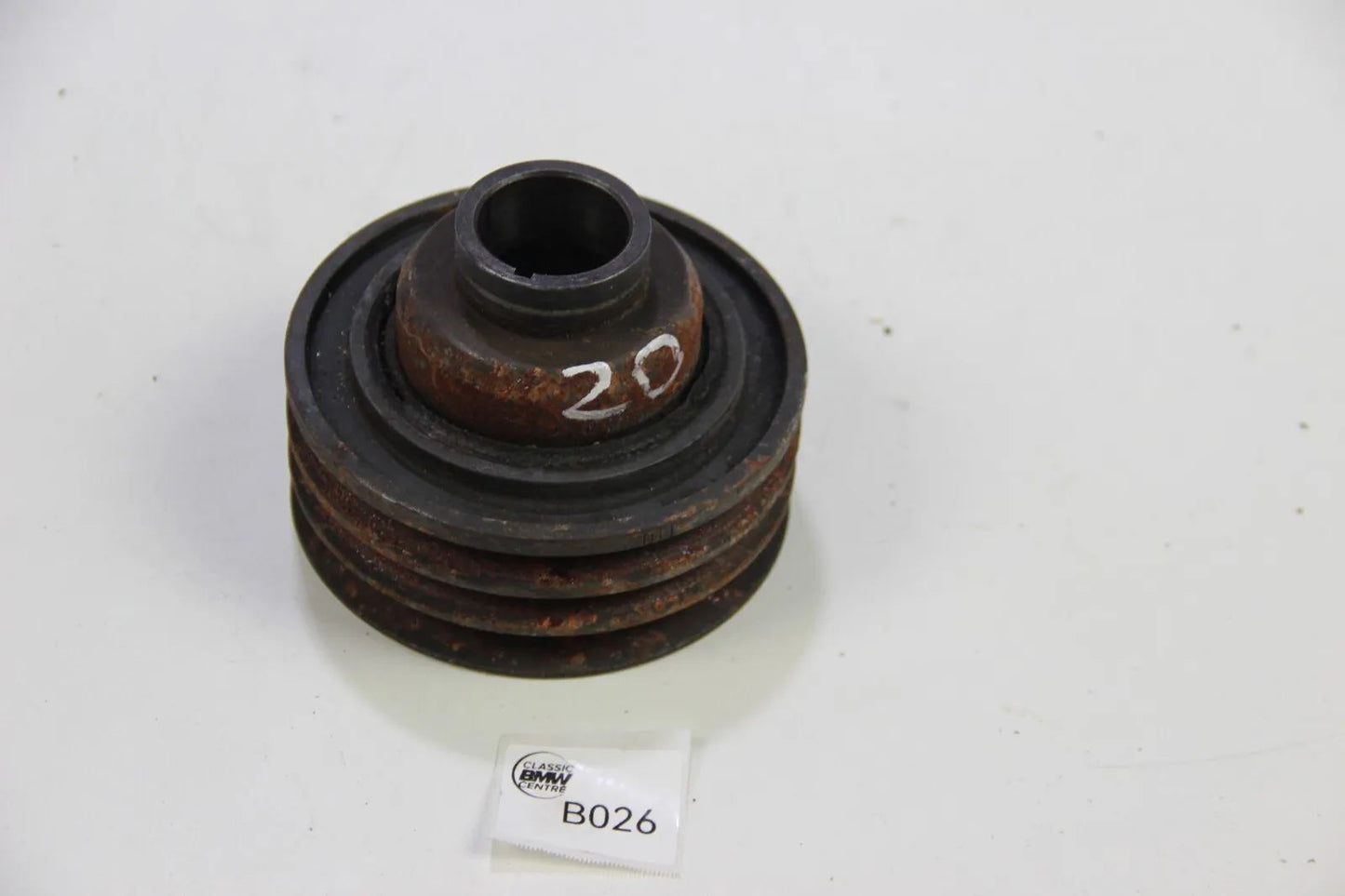 Original BMW E30 M3 Vibrationsdämpfer Riemenscheibe Kurbelwelle Klima 1308577