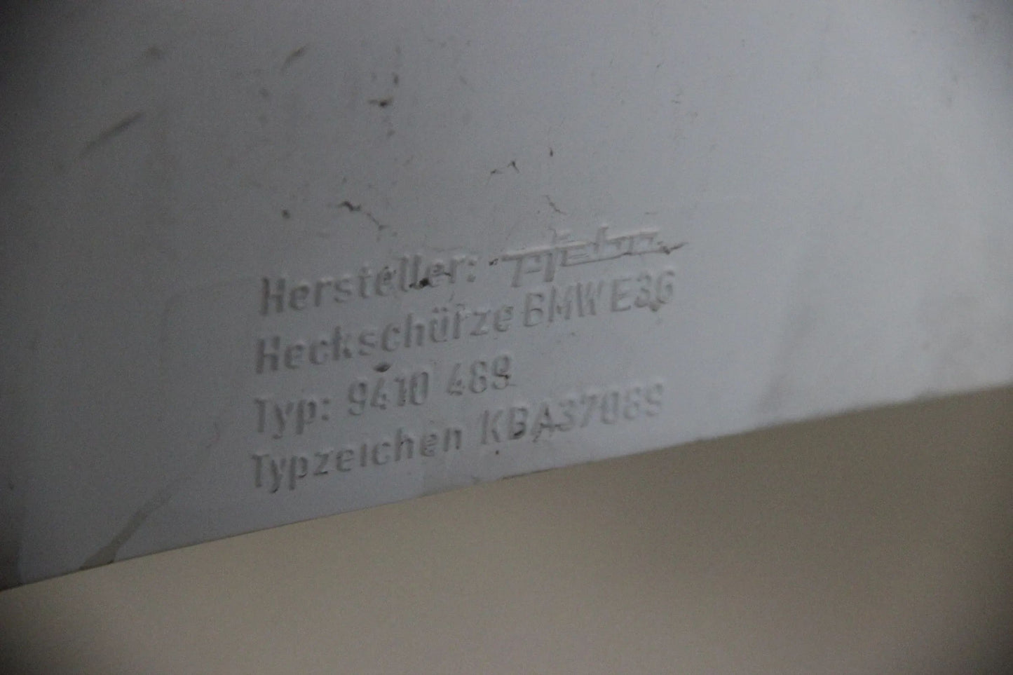 BMW E36 316i-328i M3 Coupe Nachrüstsatz Heckschürze M-Paket NOS 82119410489