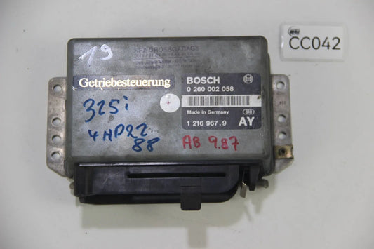 Original BMW E32 E34 Getriebe Steuergerät ECU 0260002058 Steuerung Module GCU