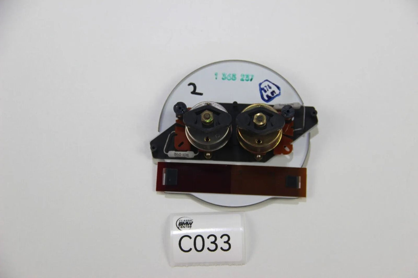 Original BMW E24 S1 Kombiinstrument Tankanzeige Temperaturanzeige VDO 1365237