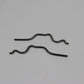 Original BMW E30 E36 E46 Feder Seitenwand Heckverkleidung 2x 51171888374